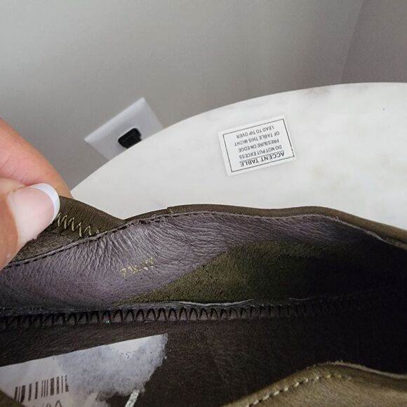 NWOT Vaneli Sport Khaki Green Slip on shoes - Picture 5 of 7